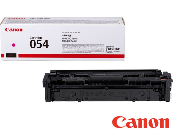 Genuine Canon 3022C002 / 054 Magenta Toner Cartridge to fit i-SENSYS LBP623Cdw Colour Laser Printer
