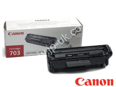 Genuine Canon 703 / 7616A005AA Black Toner Cartridge to fit Canon Mono Laser Printer