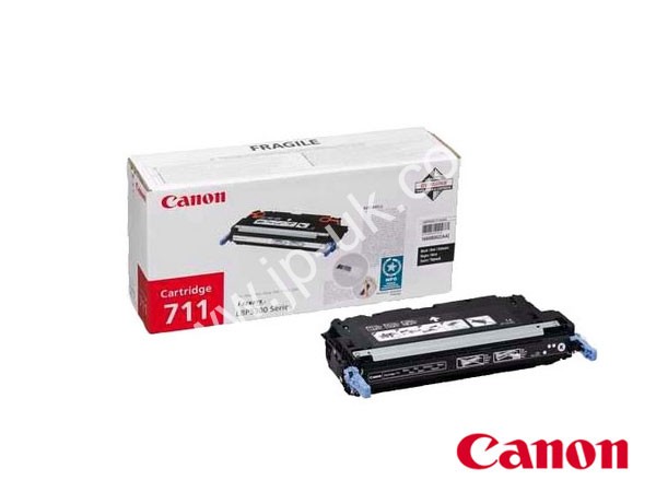 Genuine Canon 711BK / 1660B002AA Black Toner Cartridge to fit Toner Cartridges Colour Laser Printer