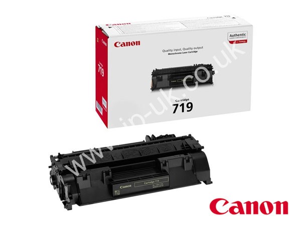 Genuine Canon 719 / 3479B002AA Black Toner Cartridge to fit Mono Laser Printer Mono Laser Printer