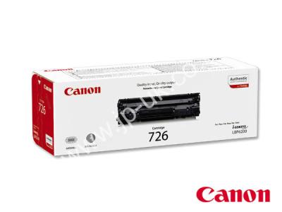 Genuine Canon 726 / 3483B002AA  Black Toner Cartridge to fit Canon Mono Laser Printer