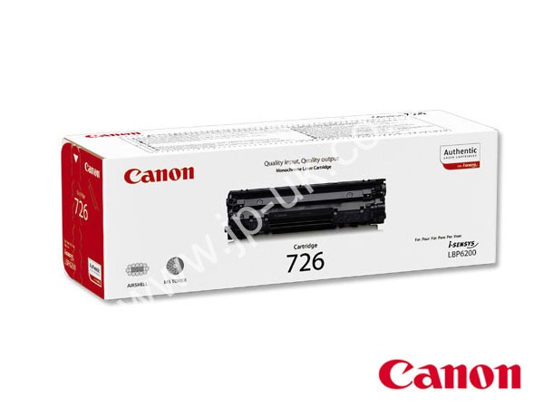 Genuine Canon 726 / 3483B002AA  Black Toner Cartridge to fit i-SENSYS LBP-6200D Mono Laser Printer