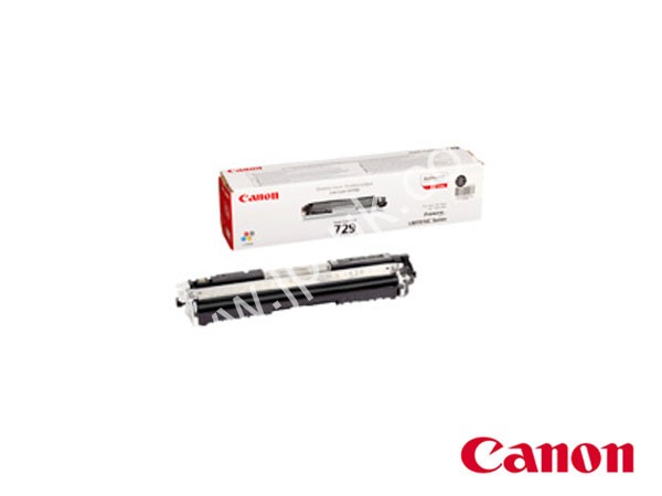 Genuine Canon 729BK / 4370B002AA Black Toner Cartridge to fit i-SENSYS LBP-7010C Colour Laser Printer