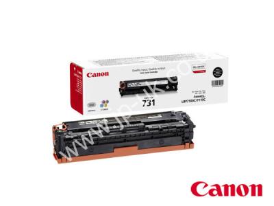 Genuine Canon 731BK / 6272B002 Black Toner Cartridge to fit Canon Colour Laser Printer