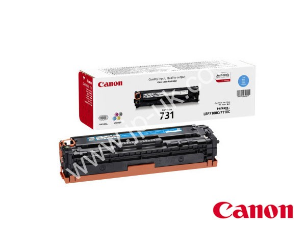 Genuine Canon 731C / 6271B002 Cyan Toner Cartridge to fit Colour Laser Printer Colour Laser Printer
