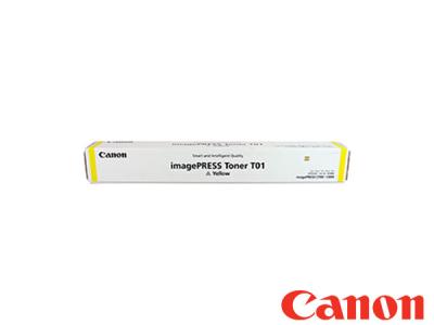 Genuine Canon 8069B001 / T01 Yellow Toner Cartridge to fit Canon Colour Press Printer