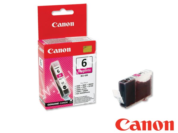 Genuine Canon BCI-6M / 4707A002 Magenta Ink to fit S820D Inkjet Printer 