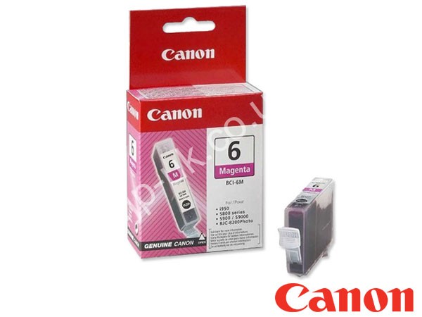 Genuine Canon BCI-6PM / 4710A002 Photo Magenta Ink to fit Pixma Inkjet Printer 