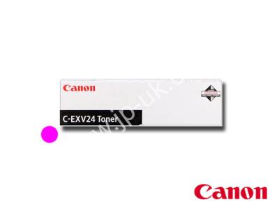 Genuine Canon C-EXV24-M / 2449B002AA Magenta Toner Cartridge to fit Canon Colour Laser Copier