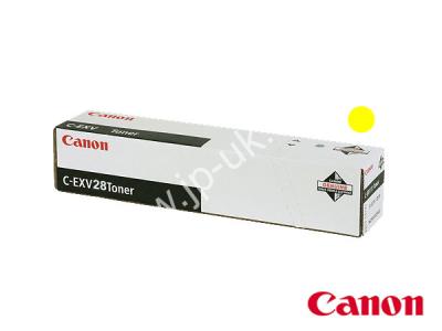 Genuine Canon C-EXV28-Y / 2801B002AB Yellow Toner Cartridge to fit Canon Colour Laser Copier