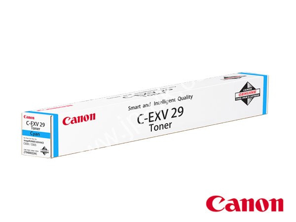 Genuine Canon C-EXV29-C / 2794B002AB Cyan Toner Cartridge to fit Colour Laser Photocopier Colour Laser Copier