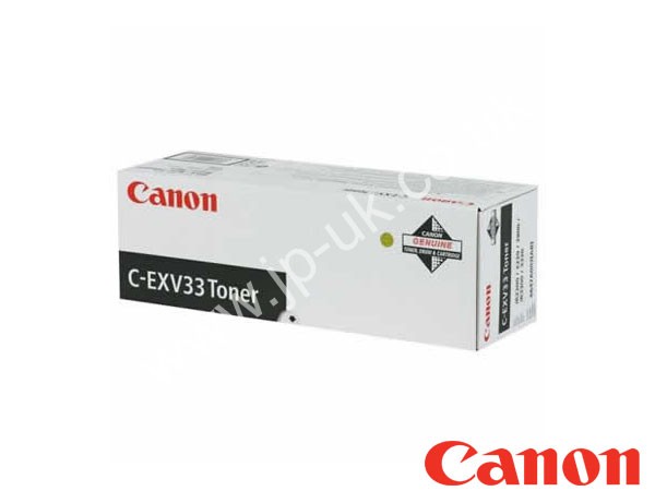 Genuine Canon C-EXV33 / 2785B002AA Black Toner Cartridge to fit Mono Laser Photocopier Mono Laser Copier