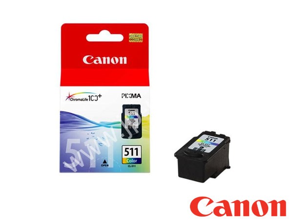 Genuine Canon CL-511 / 2972B001 Tri-Colour Ink to fit MP272 Inkjet Printer