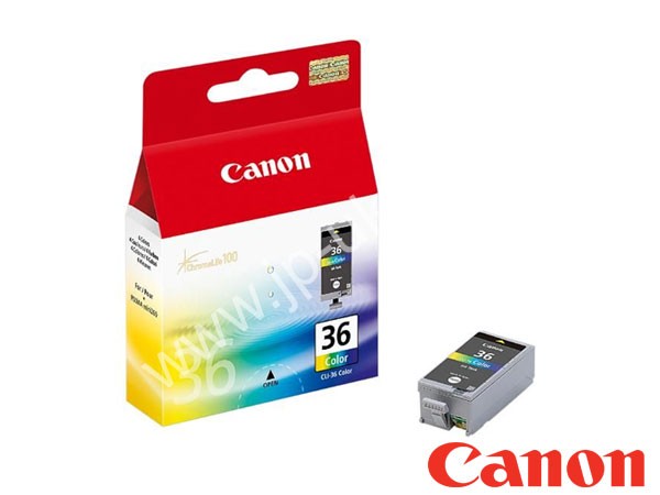 Genuine Canon CLI-36 / 1511B001 Colour Ink to fit Pixma Inkjet Printer