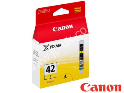 Genuine Canon CLI-42Y / 6387B001 Yellow Ink to fit Canon Inkjet Printer