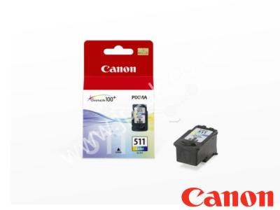 Genuine Canon CLI-511 / 2972B009 Multipack C/M/Y Ink to fit Canon Inkjet Printer