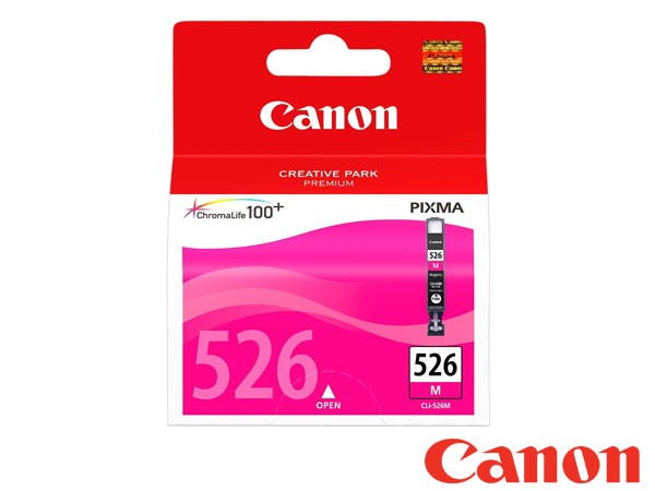 Genuine Canon CLI-526M / 4542B001AA Magenta Ink to fit Ink Cartridges Inkjet Printer 