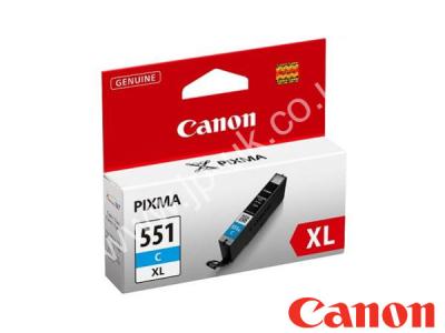 Genuine Canon CLI-551CXL / 6444B001  Hi-Cap Cyan Ink to fit Canon Inkjet Printer 