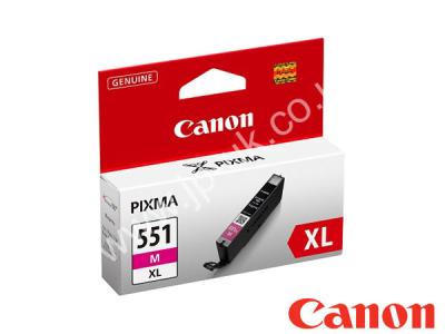 Genuine Canon CLI-551MXL / 6445B001 Hi-Cap Magenta Ink to fit Canon Inkjet Printer 