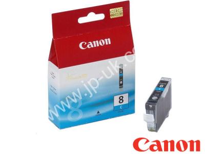 Genuine Canon CLI-8C / 0621B001 Cyan Ink to fit Canon Inkjet Printer 