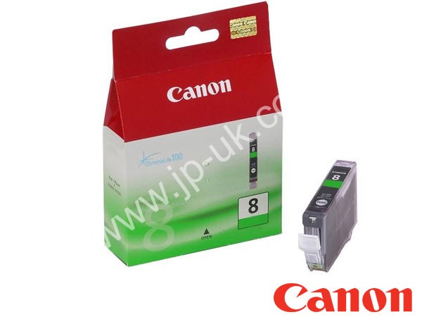 Genuine Canon CLI-8G / 0627B001 Green Ink to fit Canon Inkjet Printer 