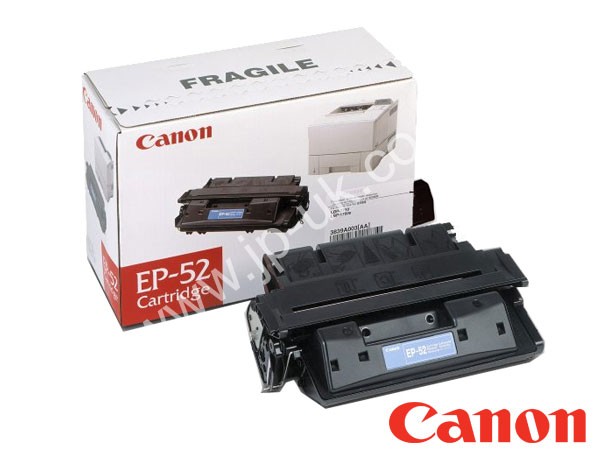 Genuine Canon EP-52 / 3839A003AA Black Toner Cartridge to fit LaserShot LBP-1760E Mono Laser Printer