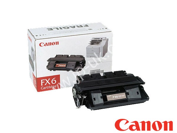 Genuine Canon FX-6 / 1559A003AA Black Toner Cartridge to fit Laser Fax Machine Mono Laser Printer