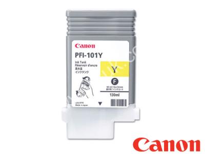 Genuine Canon PFI-101Y / 0886B001AA Yellow Ink to fit Canon Inkjet Printer