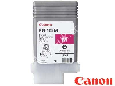 Genuine Canon PFI-102M / 0897B001AA Magenta Ink to fit Canon Inkjet Printer