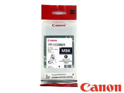 Genuine Canon PFI-103MBK / 2211B001AA Matte Black Ink to fit Canon Inkjet Printer