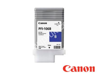 Genuine Canon PFI-106B / 6629B001AA Blue Ink to fit Canon Inkjet Printer