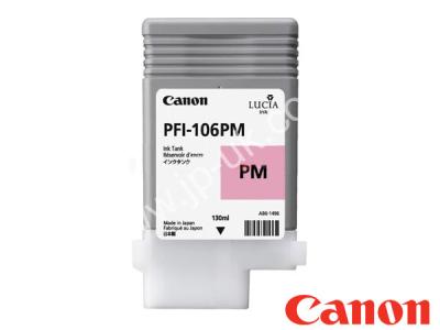 Genuine Canon PFI-106PM / 6626B001AA Photo Magenta Ink to fit Canon Inkjet Printer