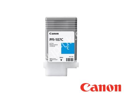 Genuine Canon PFI-107C / 6706B001AA Cyan Ink to fit Canon Inkjet Printer