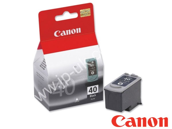 Genuine Canon PG-40BK / 0615B001 Black Ink to fit iP1900 Inkjet Printer