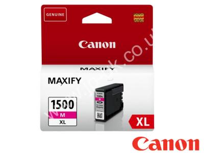 Genuine Canon PGI-1500XLM / 9194B001 Hi-Cap Magenta Ink to fit Canon Inkjet Printer