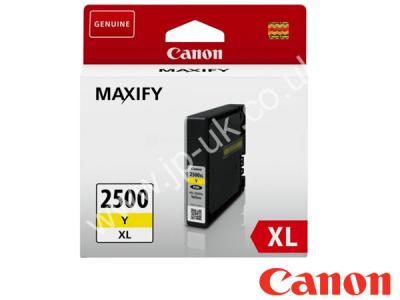 Genuine Canon PGI-2500XLY / 9267B001AA Hi-Cap Yellow Ink to fit Canon Inkjet Printer
