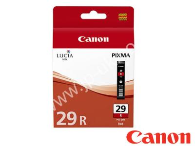 Genuine Canon PGI-29R / 4878B001AA Red Lucia Ink to fit Canon Inkjet Printer 