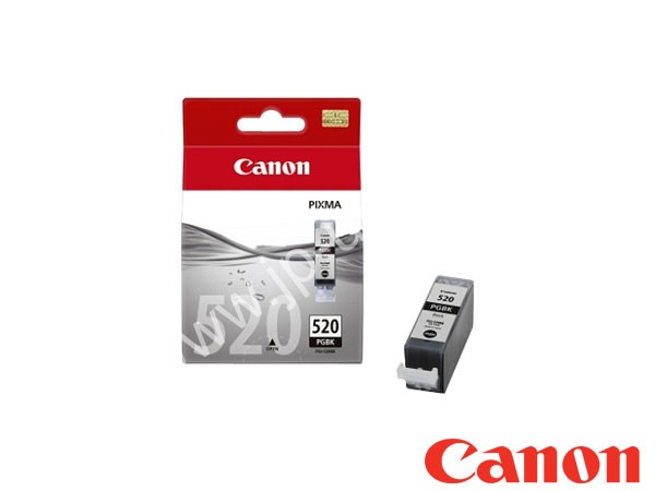 Genuine Canon PGI-520BK / 2932B001AA Black Ink to fit MP640 Inkjet Printer