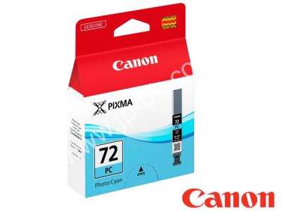 Genuine Canon PGI-72PC / 6407B001 Photo Cyan Ink to fit Canon Inkjet Printer