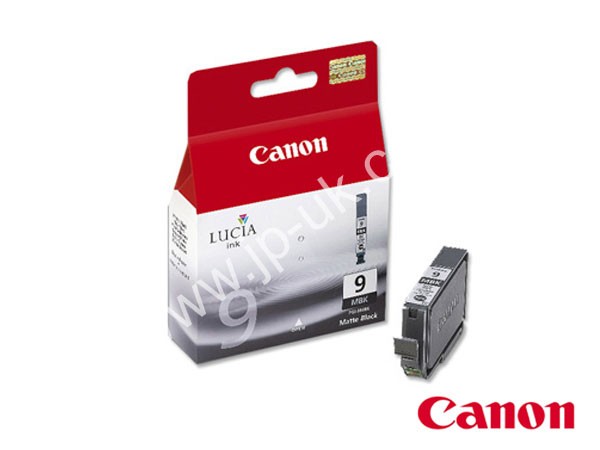 Genuine Canon PGI-9MBK / 1033B001 Matte Black Lucia Ink to fit Pro-9500 Mark II Inkjet Printer 