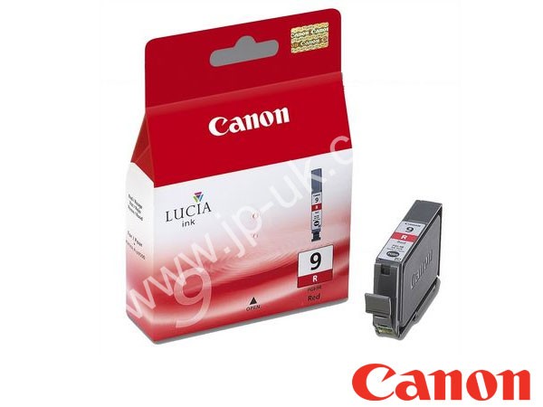 Genuine Canon PGI-9R / 1040B001 Red Lucia Ink to fit Pro-9500 Inkjet Printer 