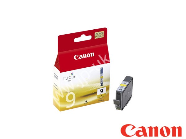 Genuine Canon PGI-9Y / 1037B001 Yellow Lucia Ink to fit MX7600 Inkjet Printer 