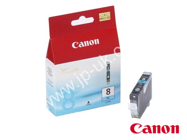 Genuine Canon CLI-8PC / 0624B001 Photo Cyan Ink to fit Ink Cartridges Inkjet Printer 