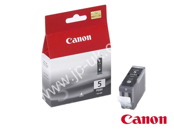 Genuine Canon PGI-5BK / 0628B001 Black Ink to fit Pixma Inkjet Printer