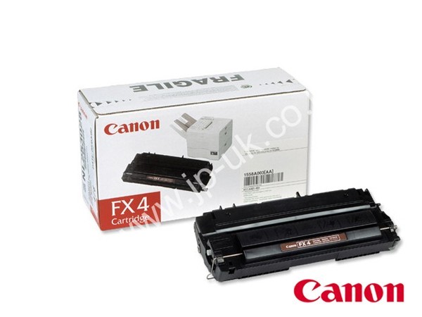 Genuine Canon FX4 Black Toner Cartridge to fit LaserClass 9000S Mono Laser Printer