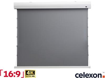 Celexon HomeCinema High Contrast 16:9 Ratio 221.4 x 124.5cm Tab-Tensioned Electric Projector Screen - 1000008117