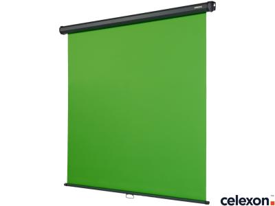 Celexon 190 x 200cm Manual Chroma Key Green Screen Pull-Down Screen - 1000010982
