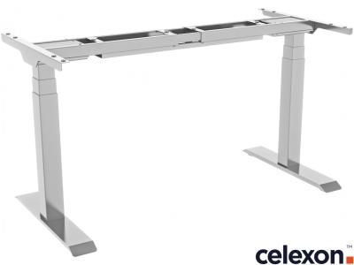 Celexon 1000012503 eAdjust-58123 Dual Motor Electric Height Adjustable Sit-Stand Desk Frame - White
