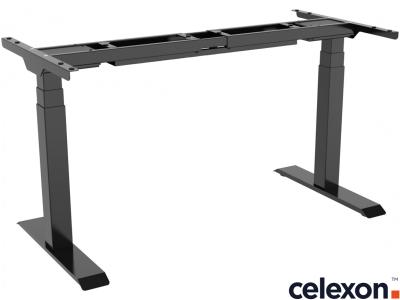 Celexon 1000012505 eAdjust-58123 Dual Motor Electric Height Adjustable Sit-Stand Desk Frame - Black