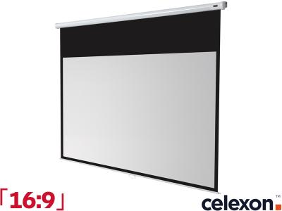 Celexon Manual Economy 16:9 Ratio 305 x 172cm Pull-Down Projector Screen - 1090256